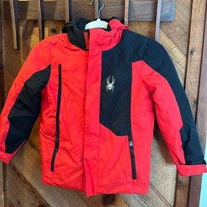 Spyder ski parka size 8. Excellent condition.